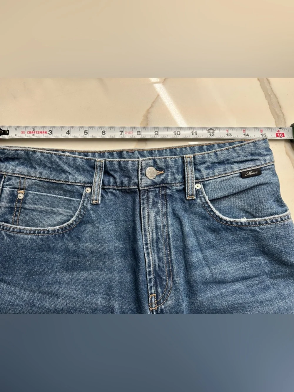 New Mavi Women's Jeans measure 30” Waist Loose Fit Jean 11